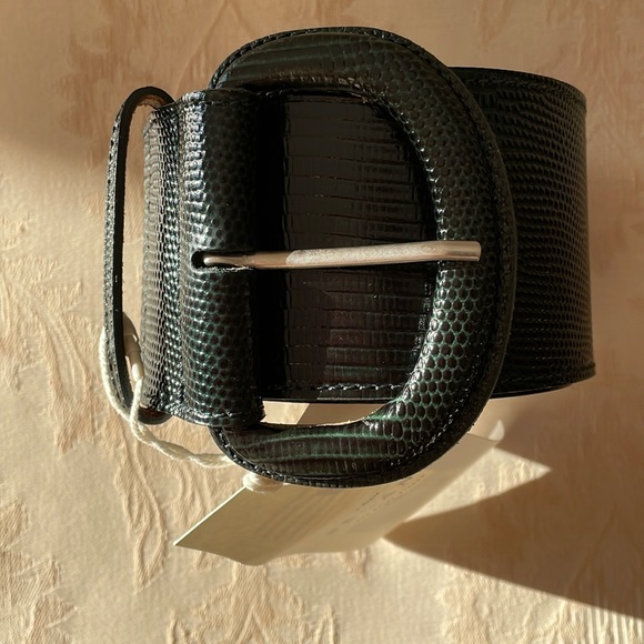 Sezane Masha Belt. Green. 80CM - Picture 3 of 11